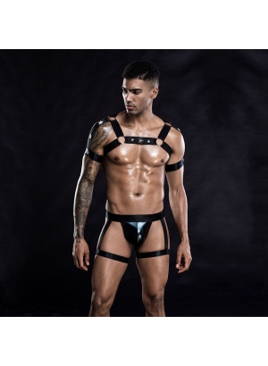 КОМПЛЕКТ МУЖСКОЙ SEXY MEN, ЧЕРНЫЙ, OS